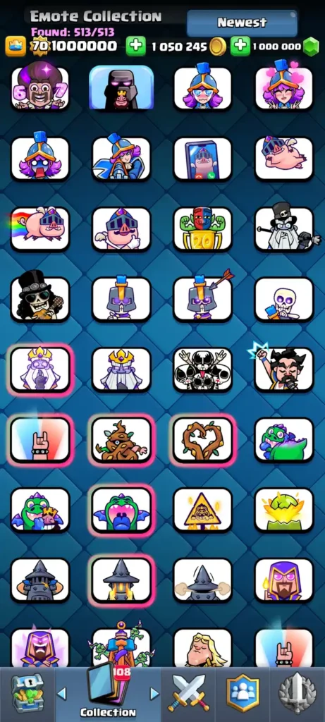 nulls royale all emotes